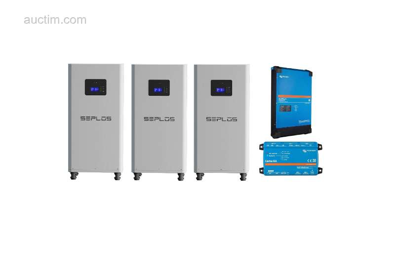 3x domácí baterie Seplos 16,89Kwh - s...