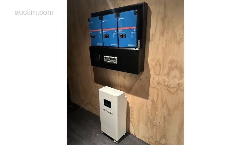 1x EZS systém - 9000KVA - baterie 16,89Kwh