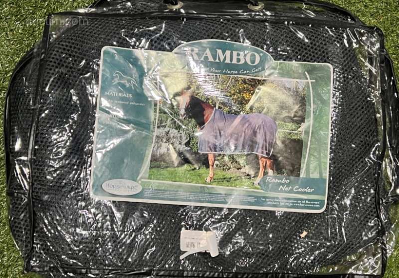 Horseware rambo háló hűtő szürke/zöld 1x