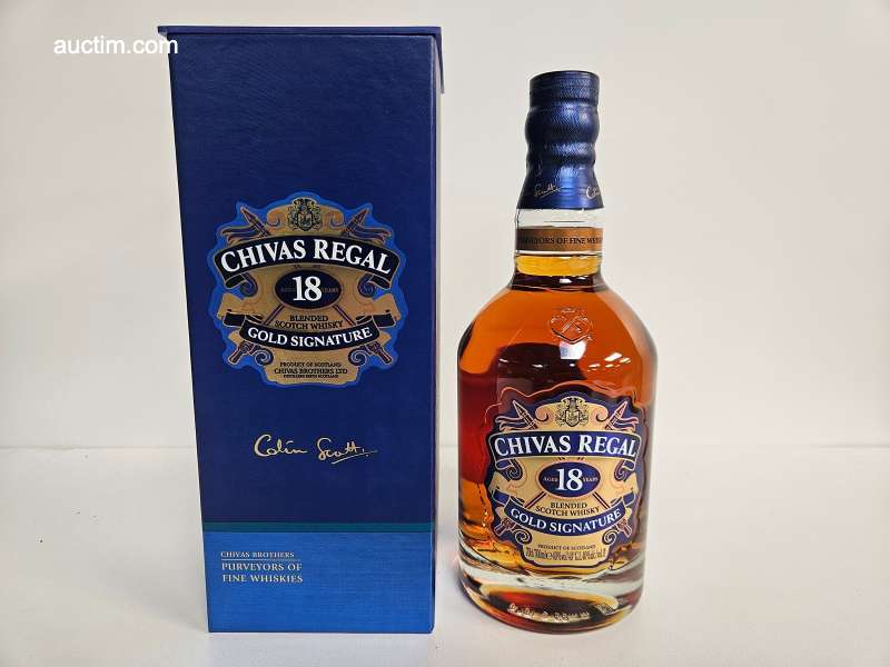 Chivas Regal gold signature Whisky 70 cl (60x)...