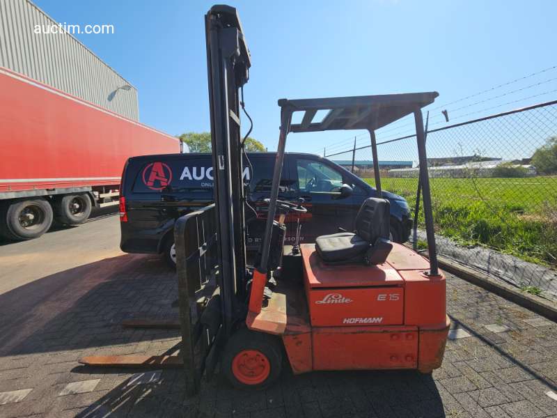 Linde E15 Forklift 1990