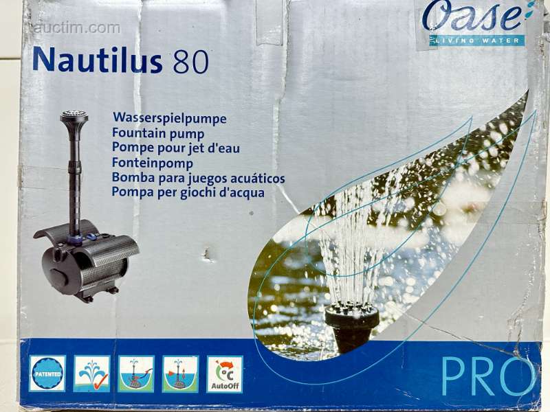 Oase Nautilus 80 fountain pump, retail price € 199,-