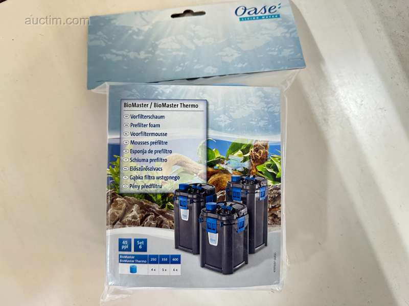 Oasis Vorfilterschaum 45ppi, WVP 12,25 € pro Stück...