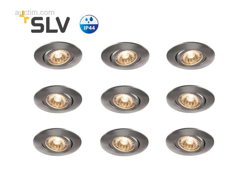 SLV Easy Install -upotettavat erittäin matalat LED-kohdevalot 24...