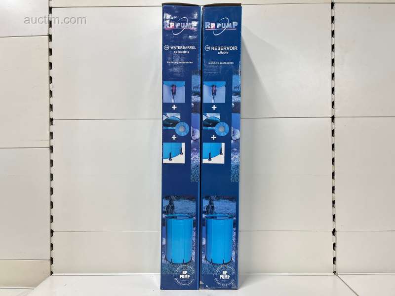 2x RP Pump hopfällbar vattenfat 160 liter