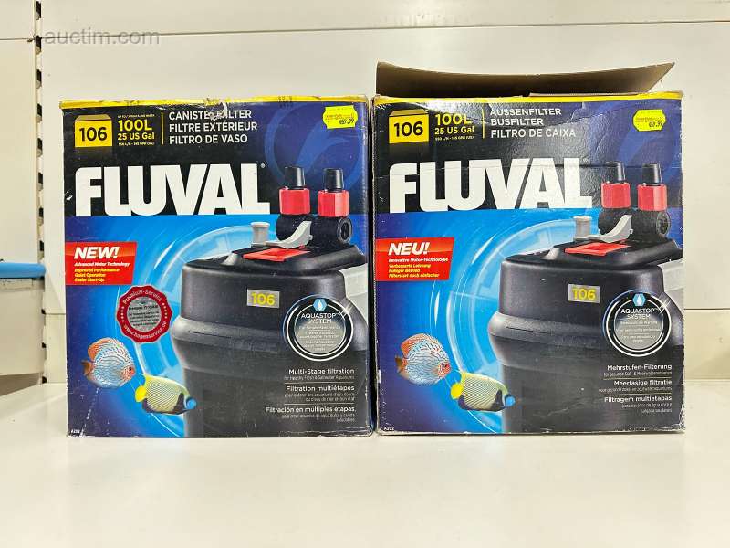2x Fluval external filter 106