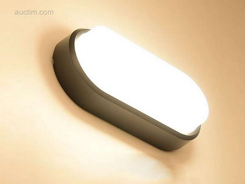 10 Pannelli LED Design da Superficie 12W 3000K ovali...