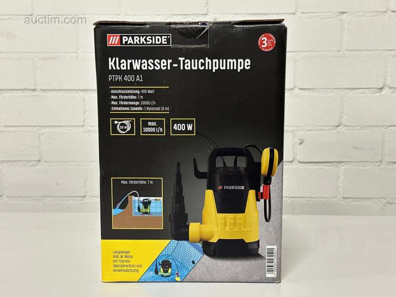 Parkside submersible pump PTPK 400 A1