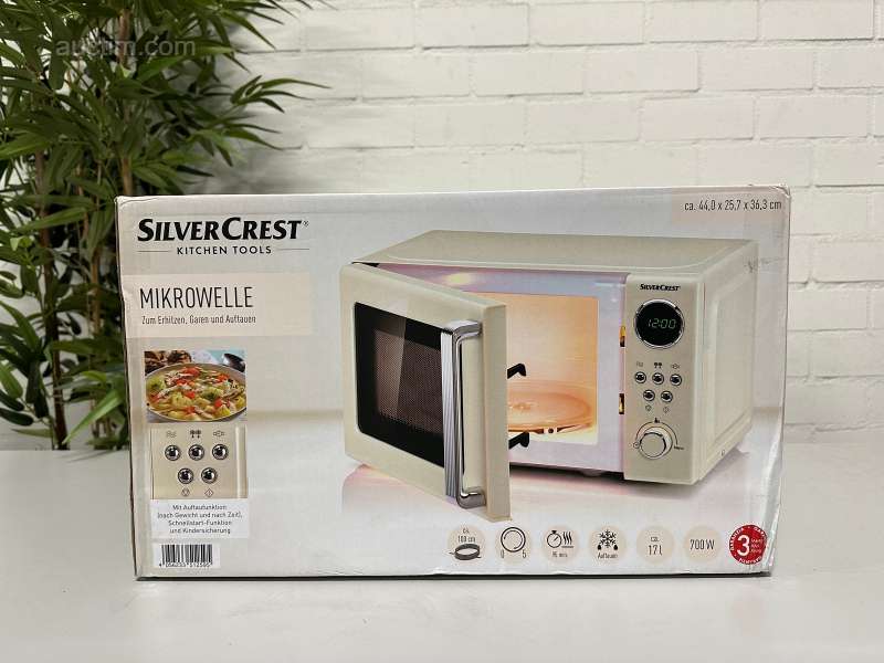 Micro-ondes rétro Silvercrest