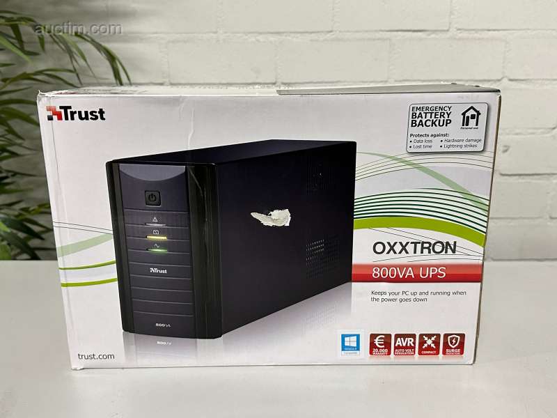 Zaufaj awaryjnemu zasilaczowi UPS Oxxtron 800VA