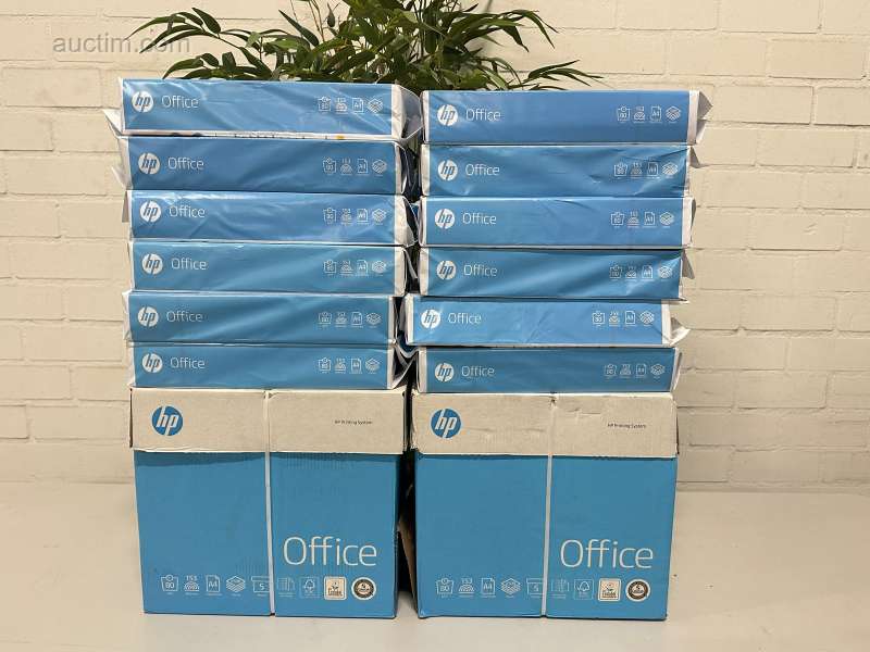 22x Papier imprimante HP 80g A4 500 feuilles.