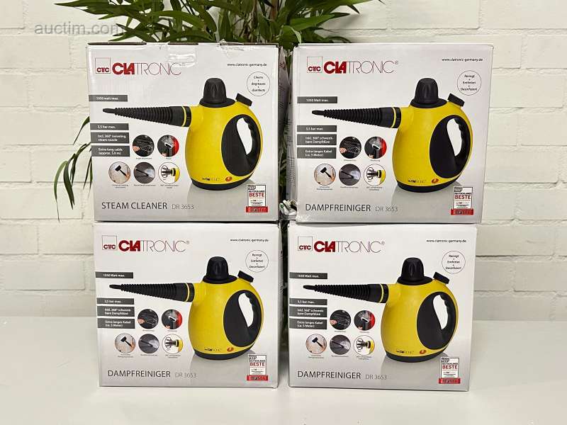 4x Clatronic stoomreiniger DR 3653