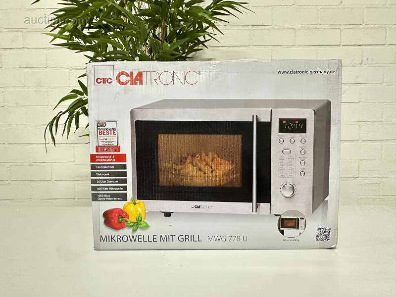 Clatronic mikrohullámú sütő grillel MWG 778 U