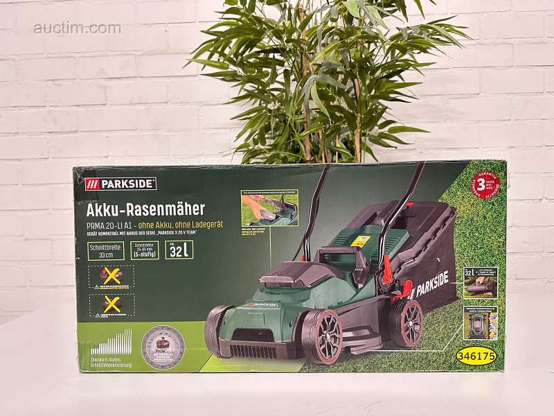 Akumulátorová sekačka na trávu Parkside PRMA 20-LiA1