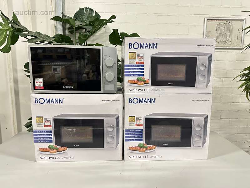 4x micro-ondes Bomann MW 6014 CB