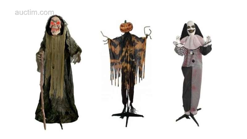 1x set de păpuși animatronice de Halloween