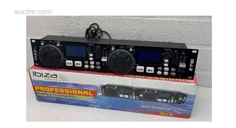 1x Ibiza double usb/sd dj player