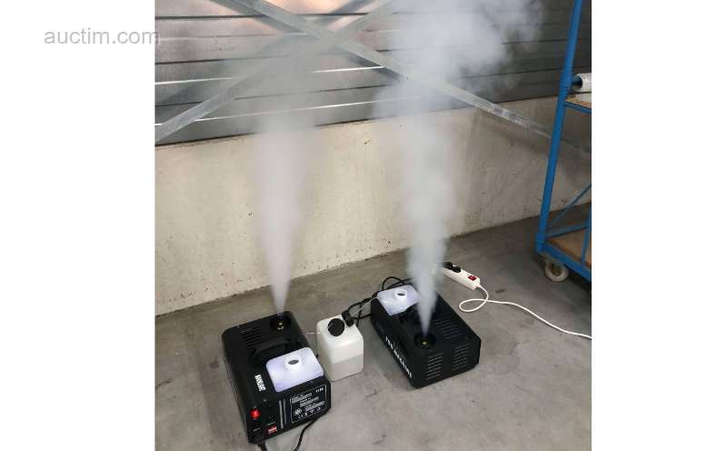 1x Set of fogjet smoke machines