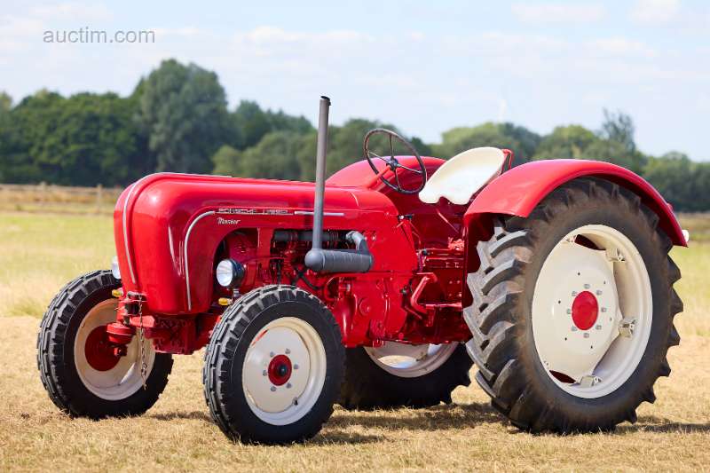 Oldtimer Traktor Porsche Diesel Master 419 1960...