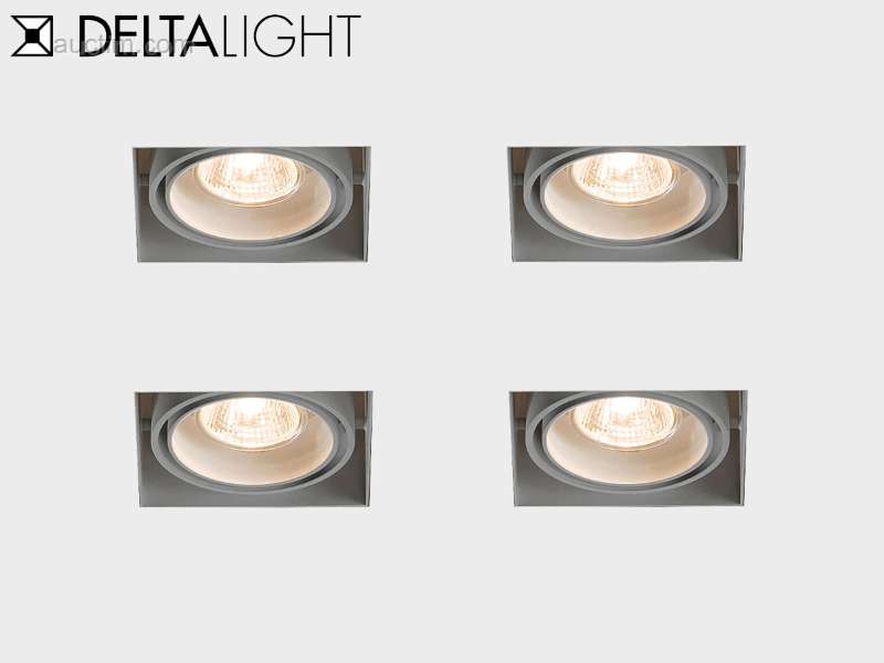 Deltalight Single Minigrid in trimless 24 x