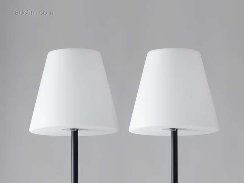 Lampă de exterior Intec Bart design neagră 2 x