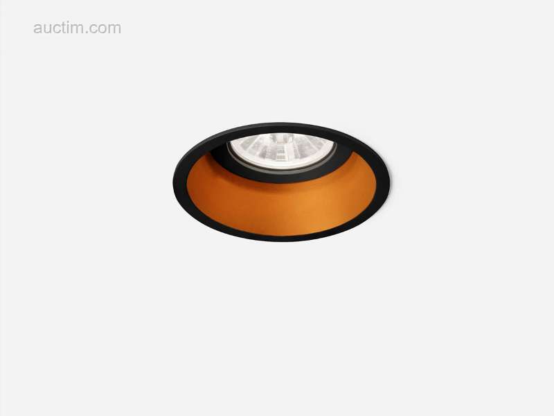 Solo Deep inbouwspots zwart/goud 24 x