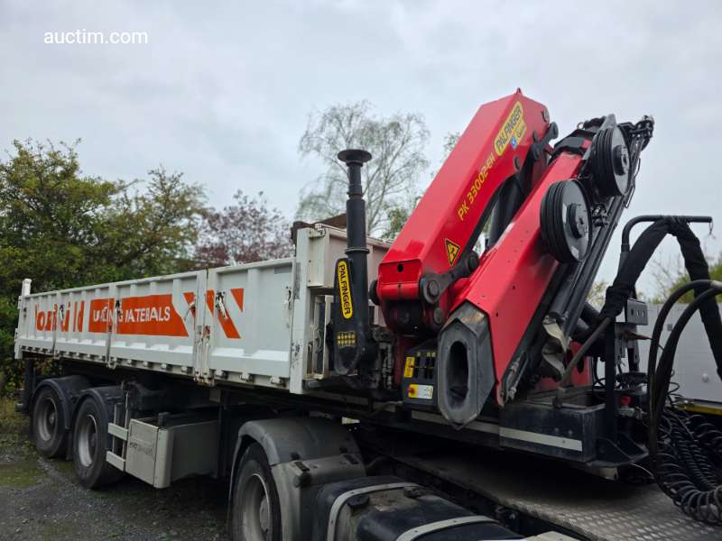 HOET TRAILERS SC22AA 2023 semi-trailer with crane