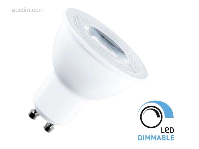 20 x 7 W-os GU10 LED spotlámpa, szabályozható fényerejű, lencsével, 3000K...